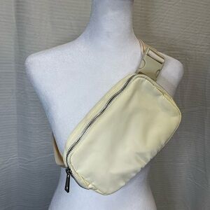 Cream Crossbody Bag